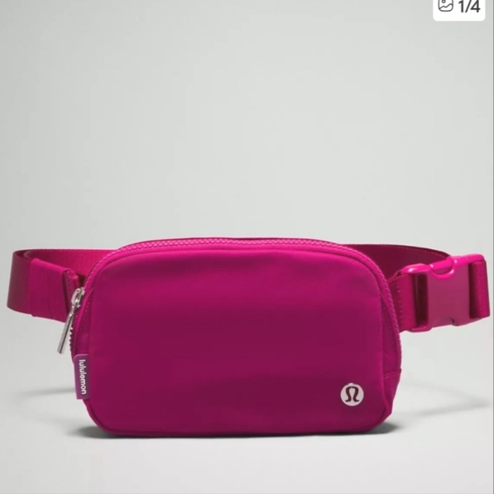 LULULEMON Wild Berry Magenta Belt Bag 1L